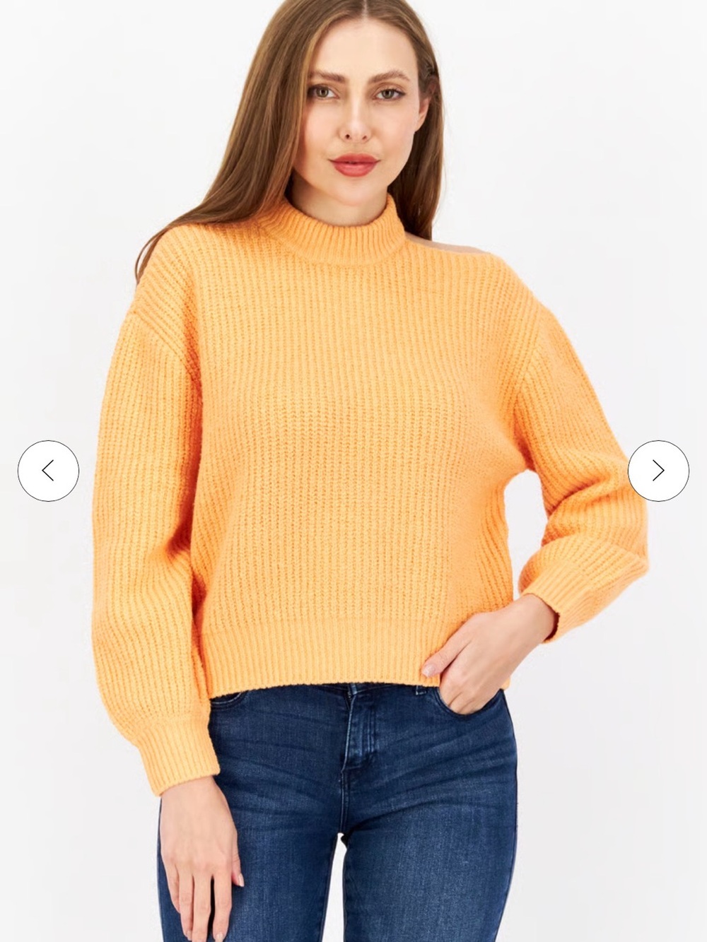 NWT Revolves BB Dakota Crewneck Cut-Out Shoulder Sweater